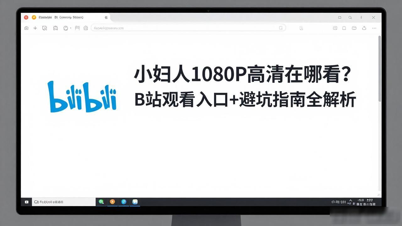 小妇人1080P高清在哪看？B站观看入口+避坑指南全解析